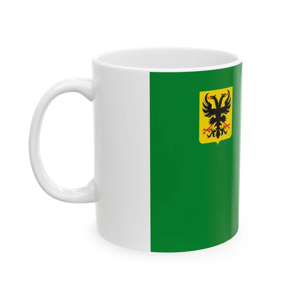 Ronse vlag (Belgium) White Coffee Mug - Go Mug Yourself