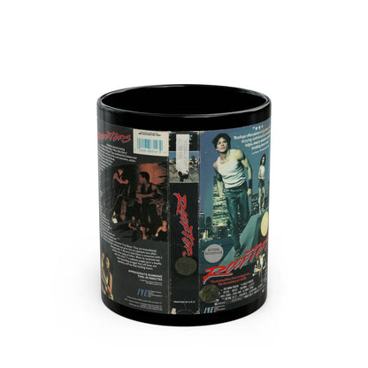 ROOFTOPS IVE ENTERTAINMENT (VHS COVER) - Black Coffee Mug-11oz-Go Mug Yourself