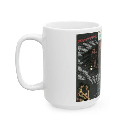 ROOFTOPS IVE ENTERTAINMENT (VHS COVER) - White Coffee Mug-Go Mug Yourself