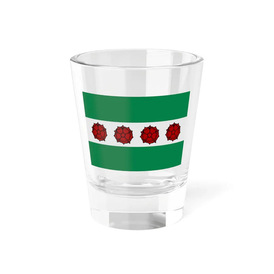 Roosdaal vlag (Belgium) Shot Glass 1.5oz 1.5oz - Go Mug Yourself