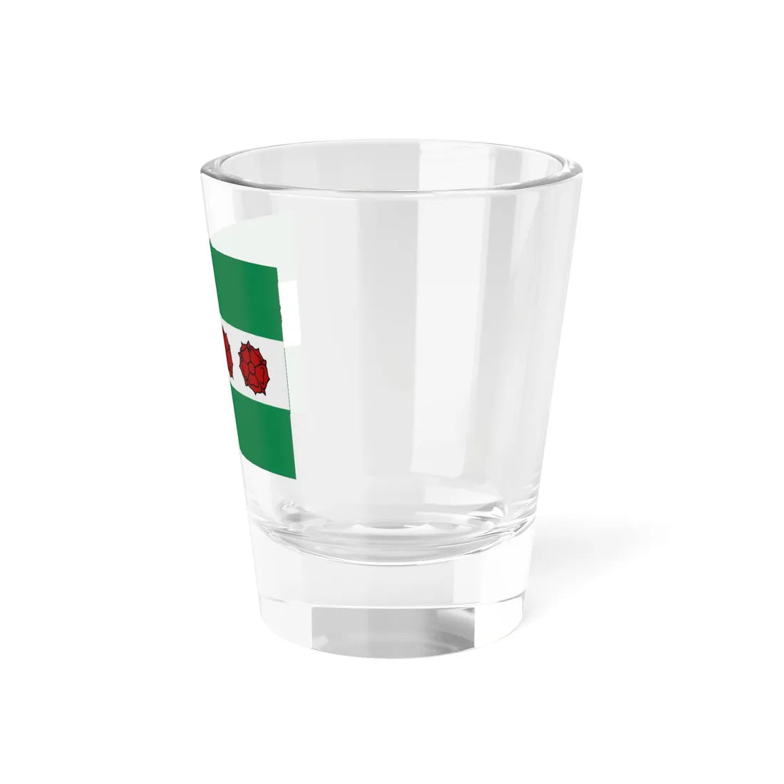 Roosdaal vlag (Belgium) Shot Glass 1.5oz - Go Mug Yourself