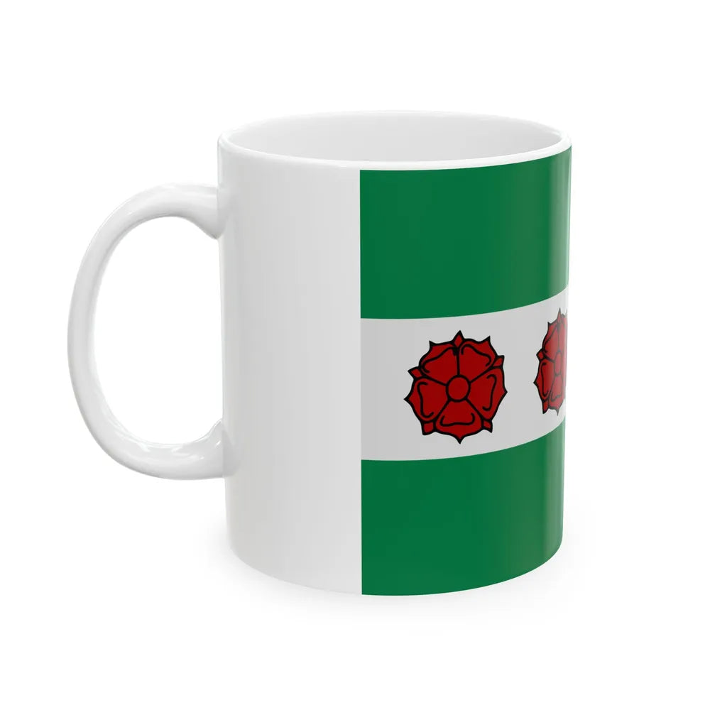 Roosdaal vlag (Belgium) White Coffee Mug - Go Mug Yourself