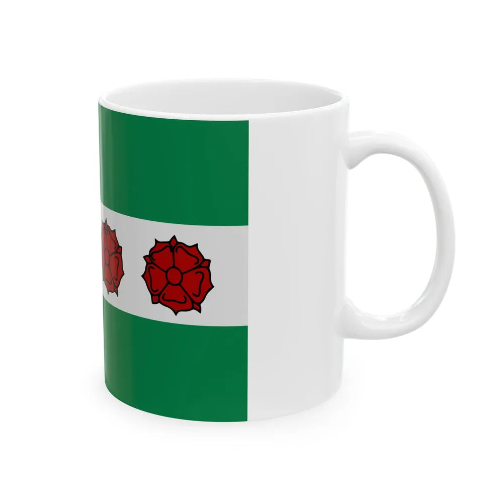 Roosdaal vlag (Belgium) White Coffee Mug - Go Mug Yourself