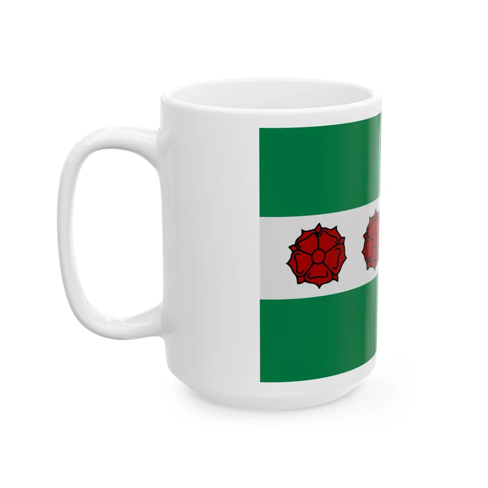 Roosdaal vlag (Belgium) White Coffee Mug - Go Mug Yourself