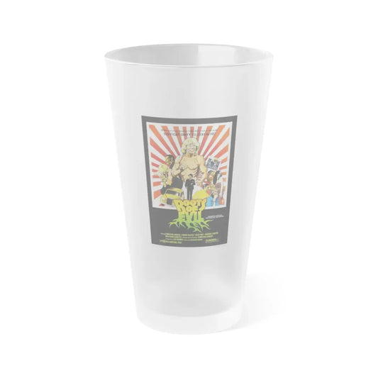 ROOTS OF EVIL 1979 Movie Poster - Frosted Pint Glass 16oz 16oz Frosted - Go Mug Yourself