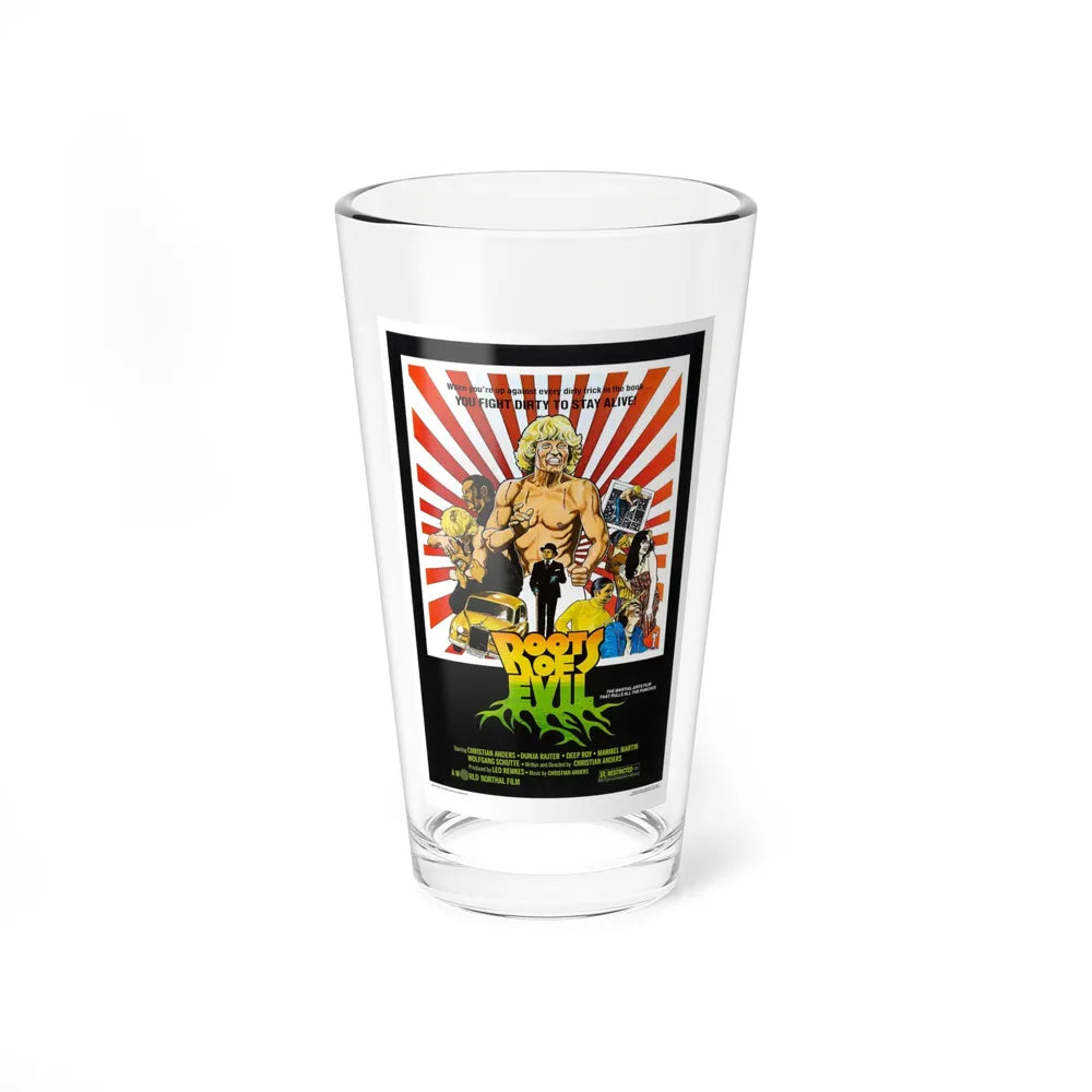 ROOTS OF EVIL 1979 Movie Poster - Pint Glass 16oz-16oz-Go Mug Yourself