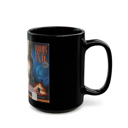 ROOTS OF EVIL (VHS COVER) - Black Coffee Mug - Go Mug Yourself