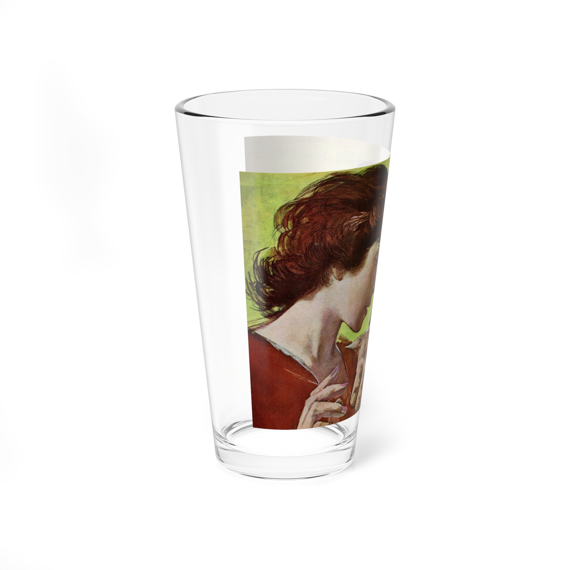 Roots of Love, Redbook, September 1959 (Magazine Illustration) Pint Glass 16oz-Go Mug Yourself