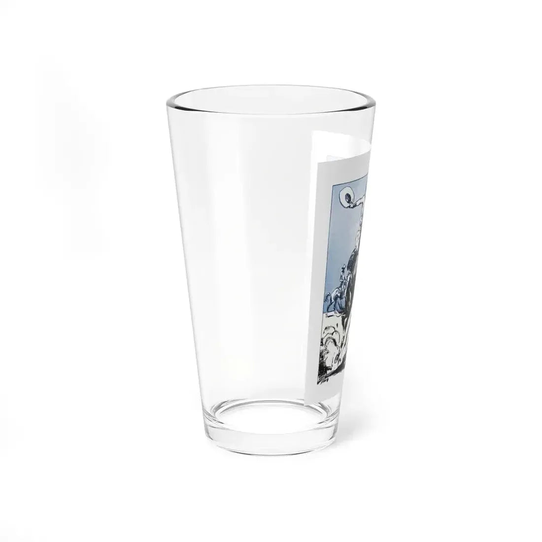 Rope Rivals (2), Bluebook, April 1931 (Magazine Illustration) Pint Glass 16oz - Go Mug Yourself