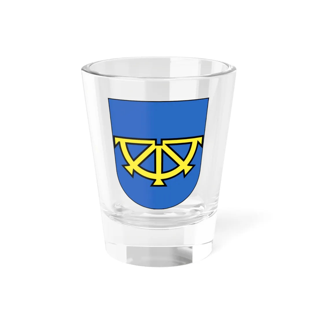 Rorbas-blazon (Switzerland) (Coat of Arms) Shot Glass 1.5oz 1.5oz - Go Mug Yourself