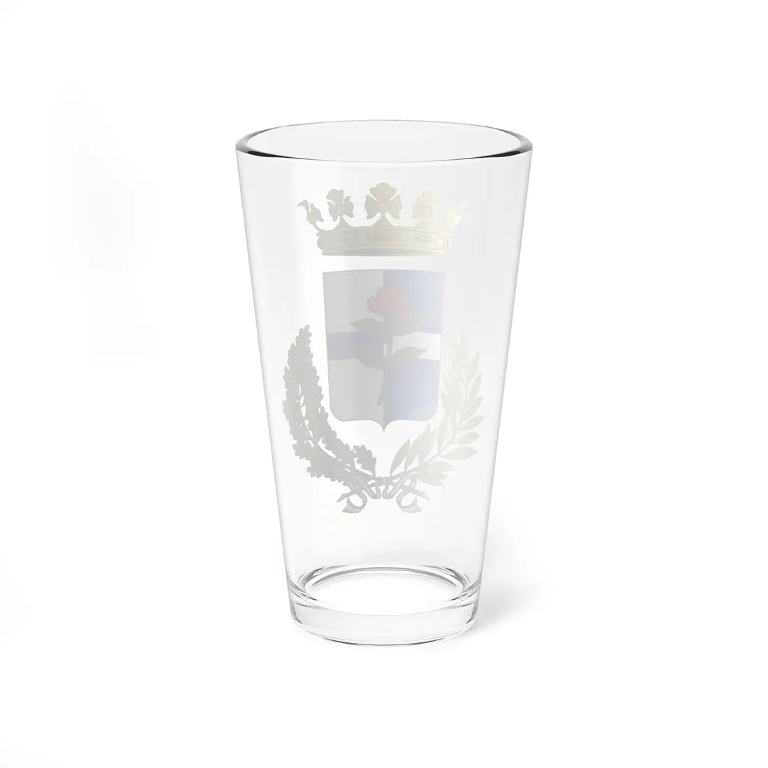 Rosà-Stemma (Italy) (Coat of Arms) Pint Glass 16oz - Go Mug Yourself