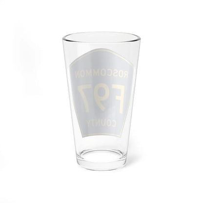 Roscommon County F-97 (Michigan) (Road Sign) Pint Glass 16oz - Go Mug Yourself