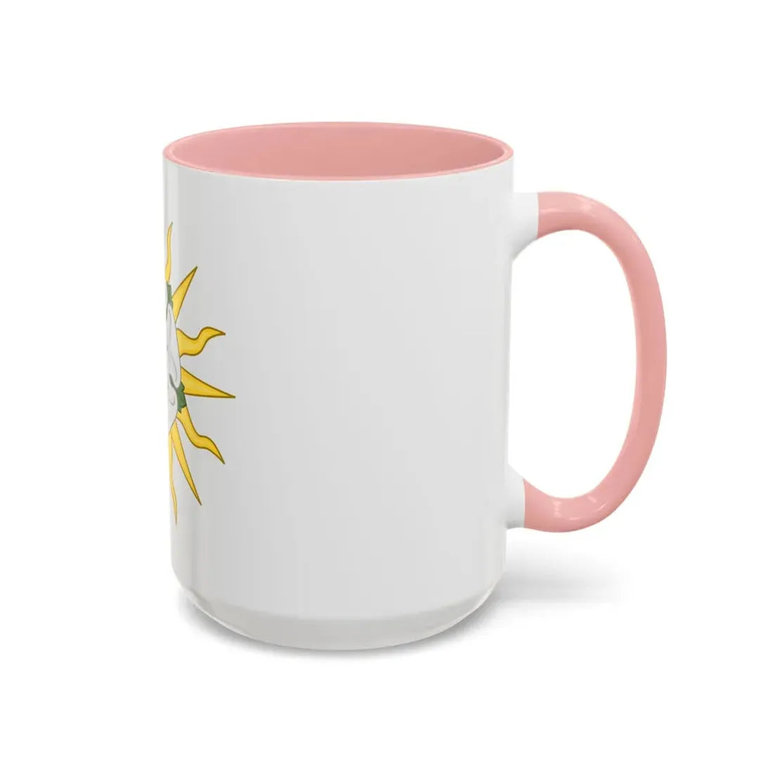 Rose en Soleil Badge of York - Accent Coffee Mug - Go Mug Yourself