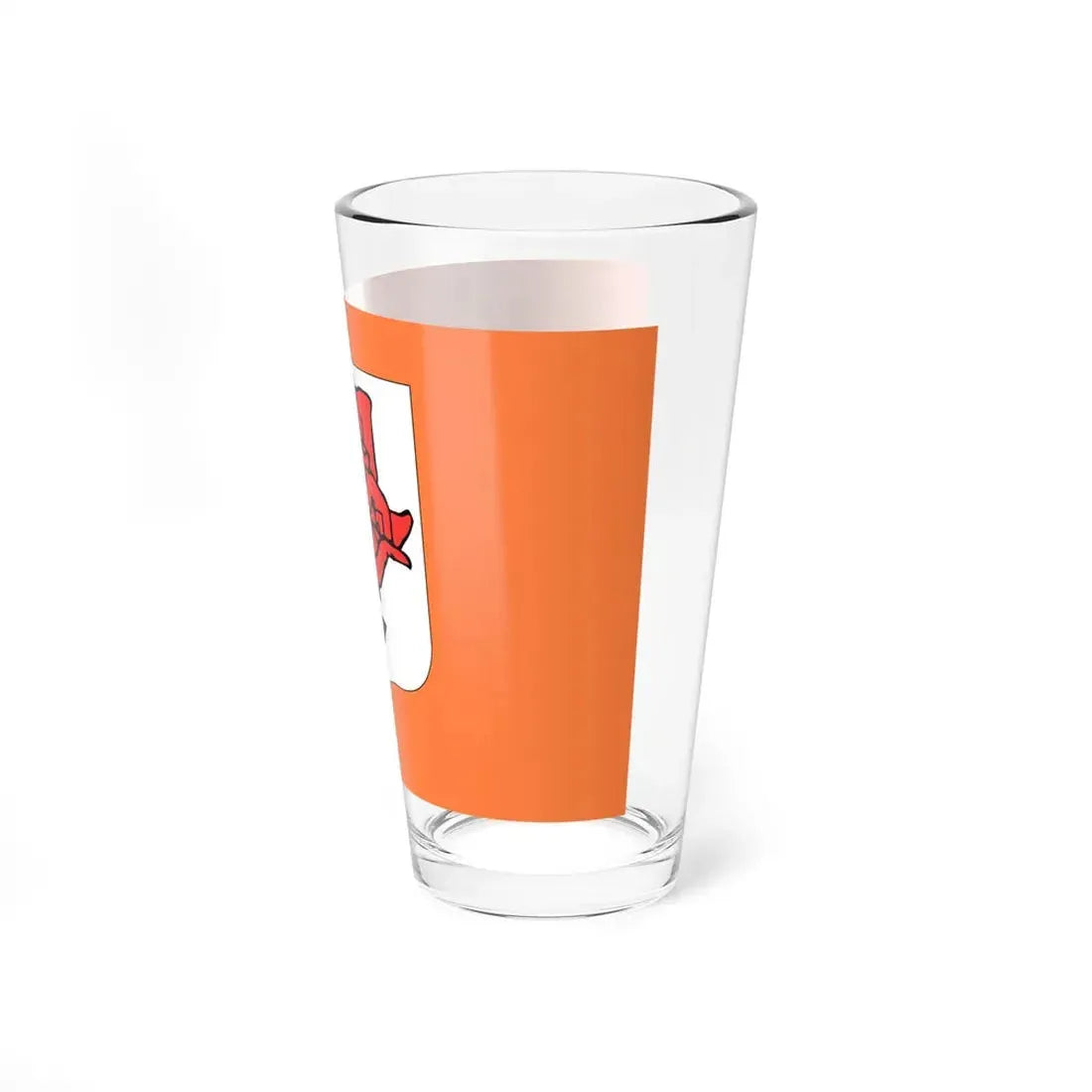 Rose Island Flag (Italy) Pint Glass 16oz - Go Mug Yourself