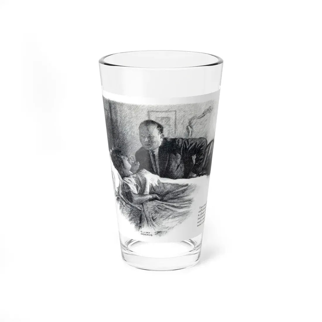 Rose of the Ghetto (1), Hearst's Magazine, March 1914 (Magazine Illustration) Pint Glass 16oz 16oz - Go Mug Yourself