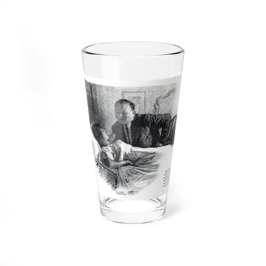 Rose of the Ghetto (1), Hearst's Magazine, March 1914 (Magazine Illustration) Pint Glass 16oz 16oz - Go Mug Yourself