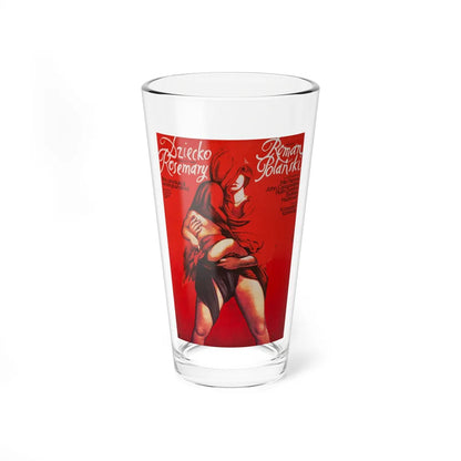 ROSEMARY'S BABY (POLISH FIRST RELEASE) 1968 Movie Poster - Pint Glass 16oz-16oz-Go Mug Yourself