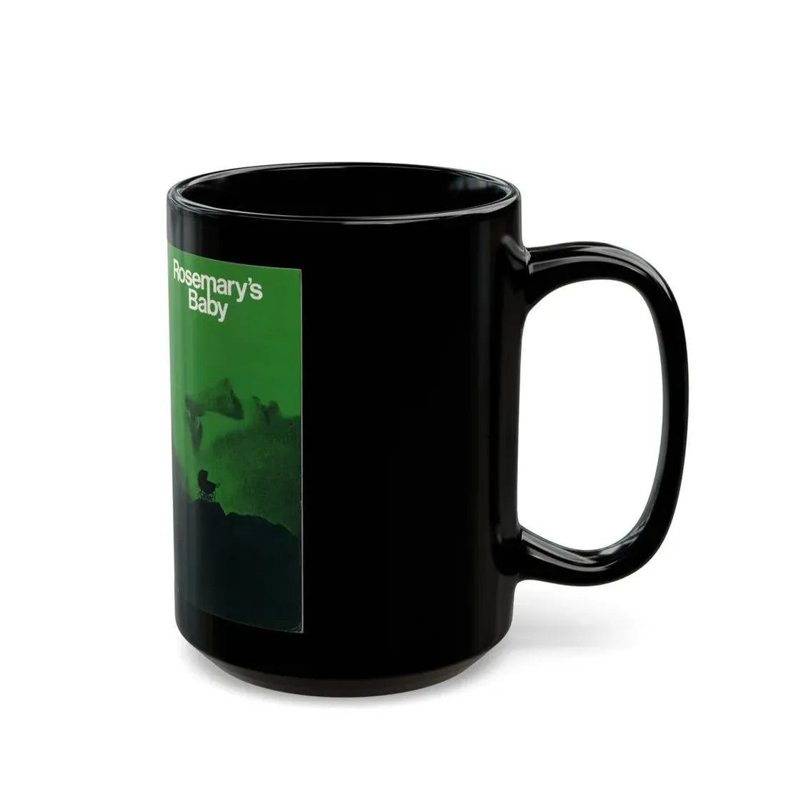 ROSEMARYS BABY (VHS COVER) - Black Coffee Mug - Go Mug Yourself
