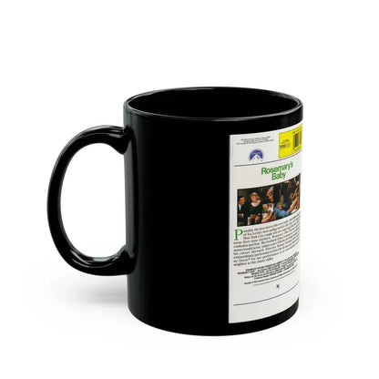 ROSEMARYS BABY (VHS COVER) - Black Coffee Mug - Go Mug Yourself