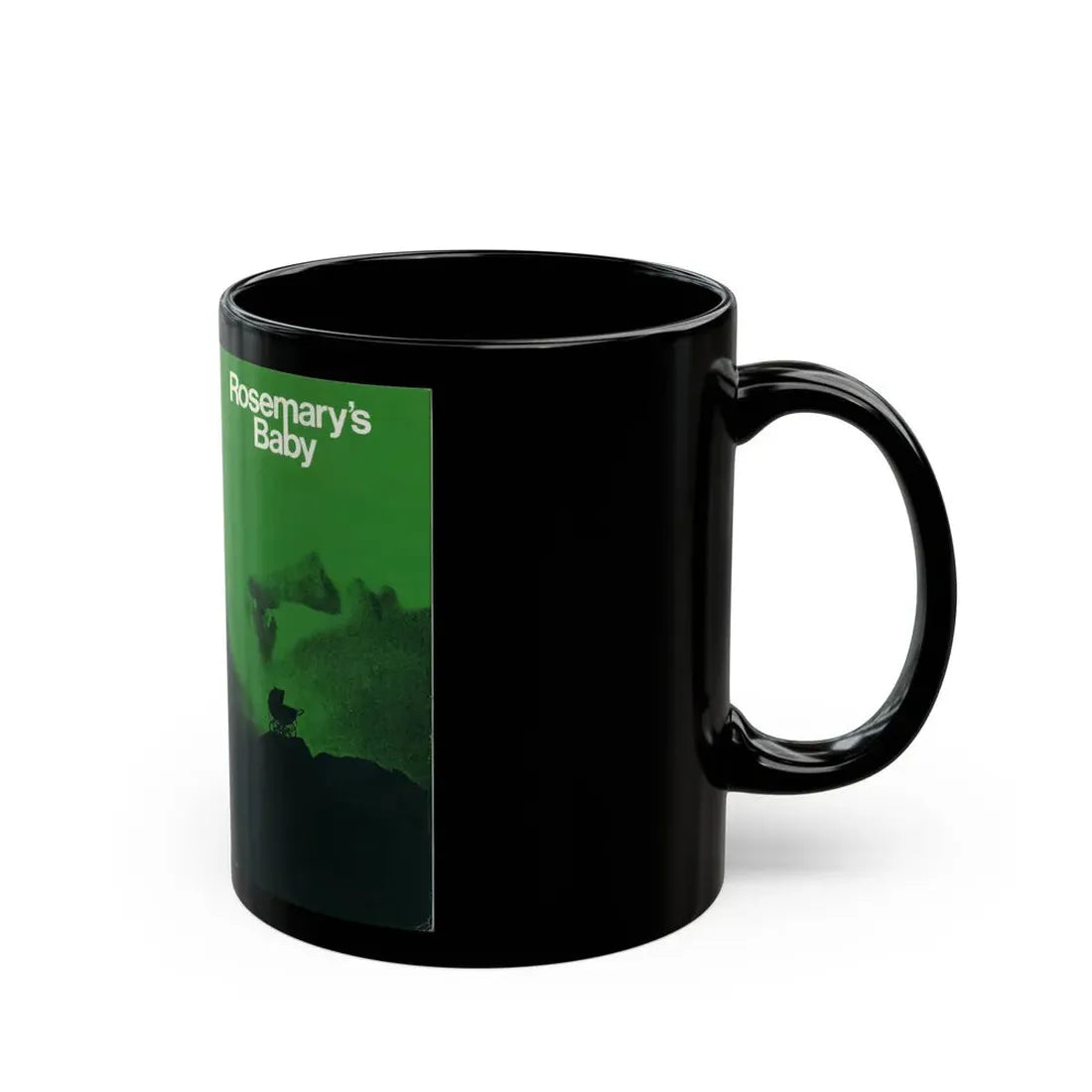 ROSEMARYS BABY (VHS COVER) - Black Coffee Mug - Go Mug Yourself