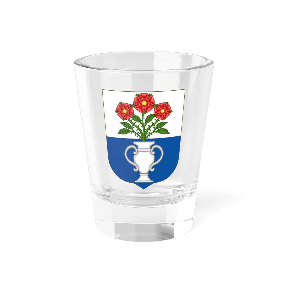 Rosetti arms (Algeria) (Coat of Arms) Shot Glass 1.5oz 1.5oz - Go Mug Yourself