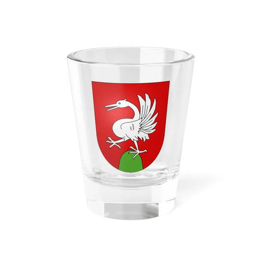 Rossiniere-coat of arms (Switzerland) (Coat of Arms) Shot Glass 1.5oz 1.5oz - Go Mug Yourself