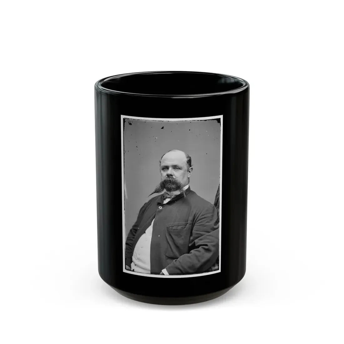 Roswell S. Ripley Csa (U.S. Civil War) Black Coffee Mug 15oz - Go Mug Yourself