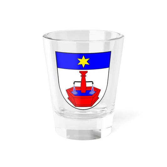 Rothenbrunnen wappen (Switzerland) (Coat of Arms) Shot Glass 1.5oz 1.5oz - Go Mug Yourself