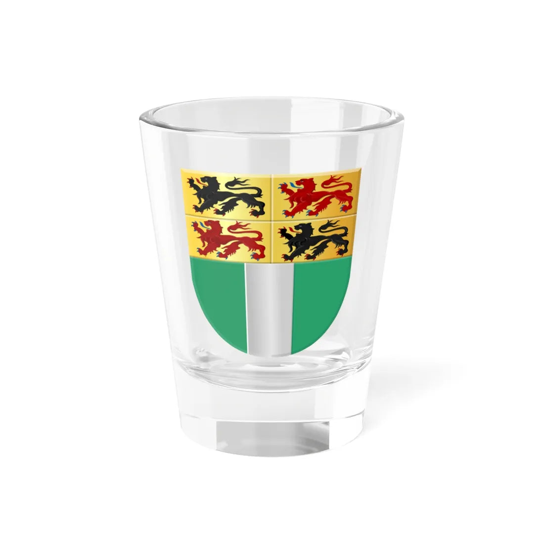 Rotterdam wapen klein (Netherlands) (Coat of Arms) Shot Glass 1.5oz 1.5oz - Go Mug Yourself