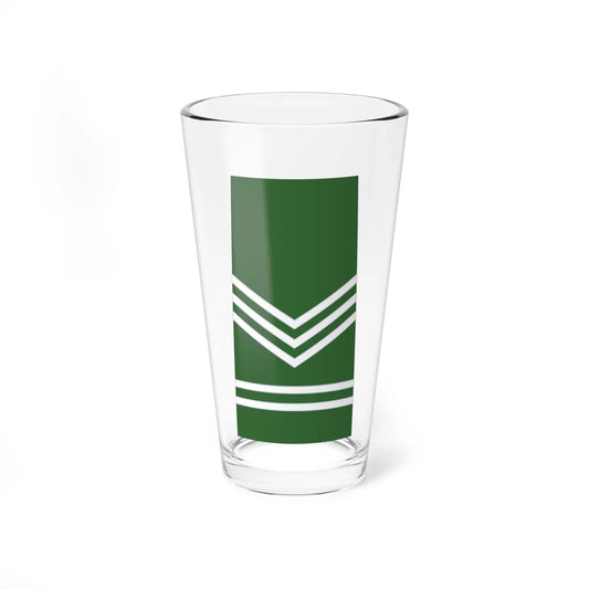 ROTU Army Int Sgt (Malaysia) (Military Rank) Pint Glass 16oz 16oz - Go Mug Yourself