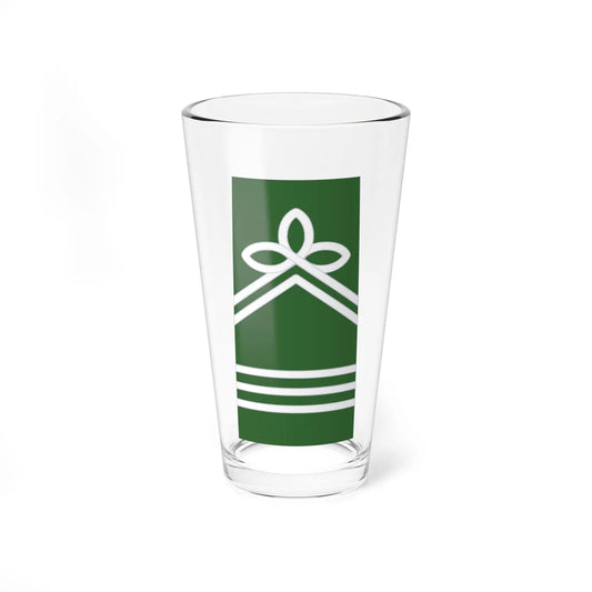 ROTU Army Sr PRM (Malaysia) (Military Rank) Pint Glass 16oz 16oz - Go Mug Yourself