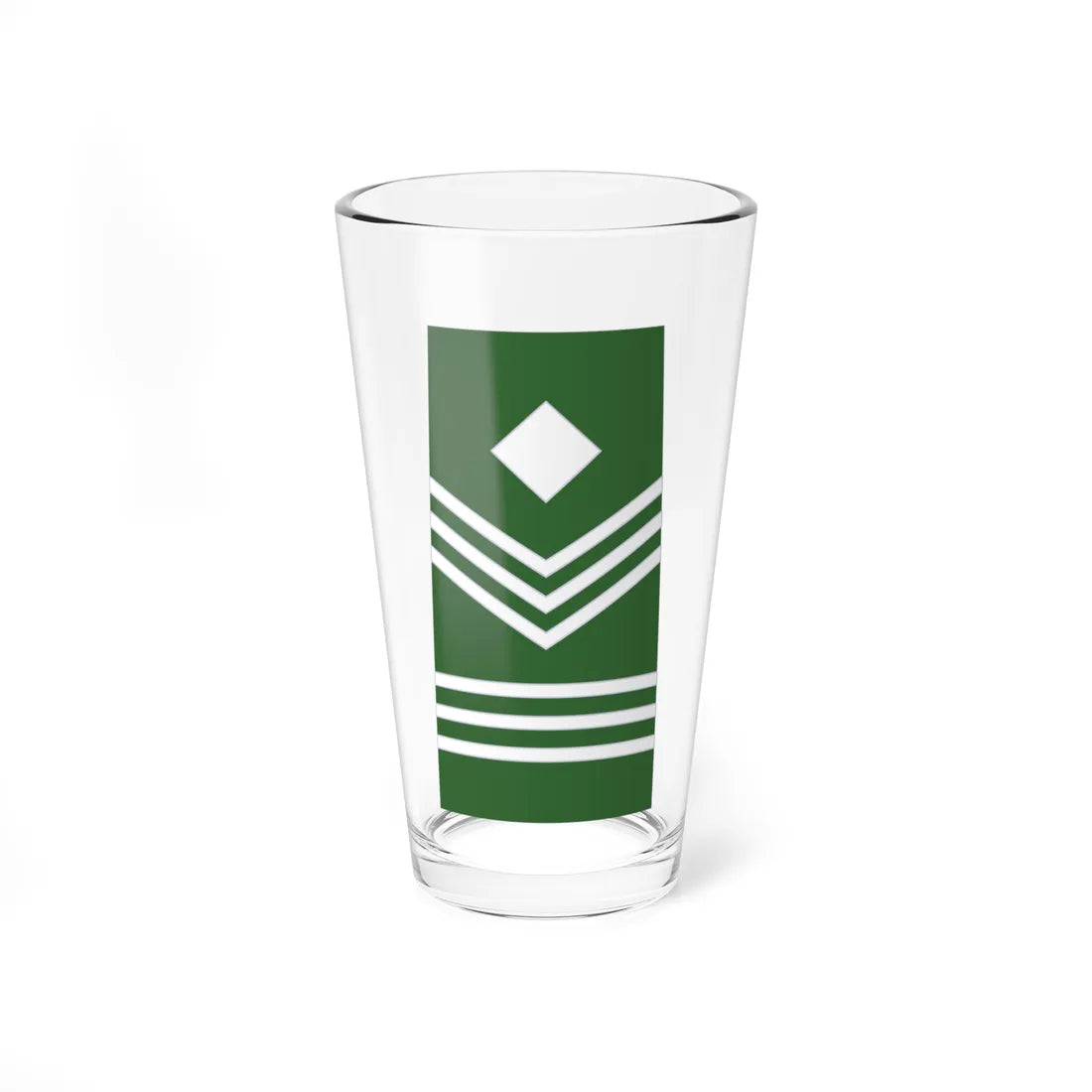 ROTU Army Sr SSgt (Malaysia) (Military Rank) Pint Glass 16oz 16oz - Go Mug Yourself