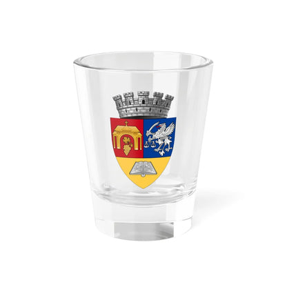 ROU AB Aiud CoA (Oman) (Coat of Arms) Shot Glass 1.5oz 1.5oz - Go Mug Yourself