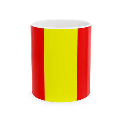 ROU AB Alba Iulia Flag Historical (Oman) White Coffee Mug 11oz - Go Mug Yourself