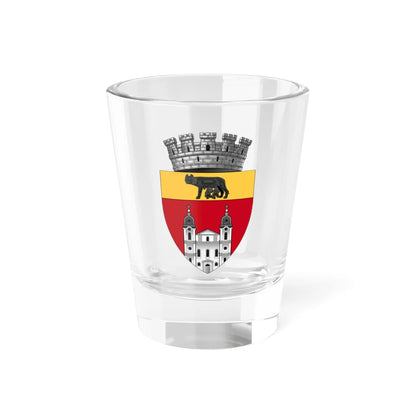 ROU AB Blaj CoA (Oman) (Coat of Arms) Shot Glass 1.5oz 1.5oz - Go Mug Yourself