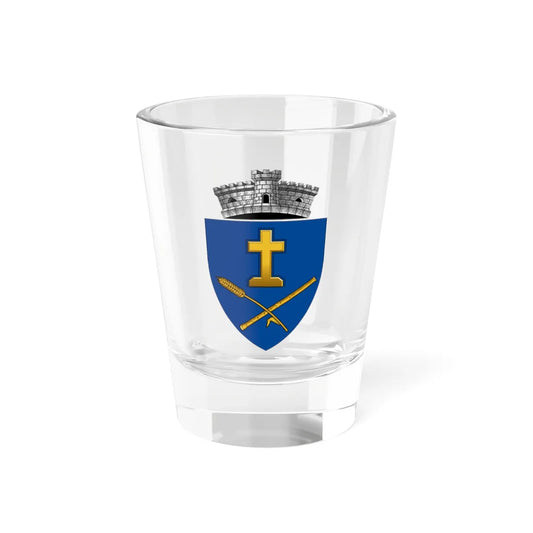 ROU AB Cenade CoA (Oman) (Coat of Arms) Shot Glass 1.5oz 1.5oz - Go Mug Yourself