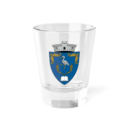 ROU AB Cut CoA (Oman) (Coat of Arms) Shot Glass 1.5oz 1.5oz - Go Mug Yourself