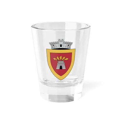 ROU AB Dostat CoA (Oman) (Coat of Arms) Shot Glass 1.5oz 1.5oz - Go Mug Yourself