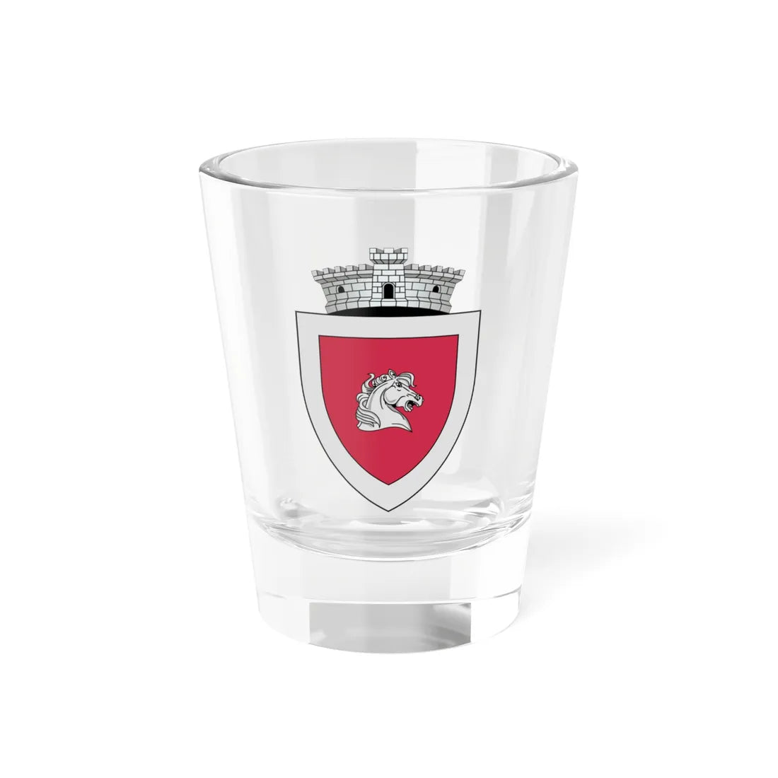 ROU AB Farau CoA (Oman) (Coat of Arms) Shot Glass 1.5oz 1.5oz - Go Mug Yourself