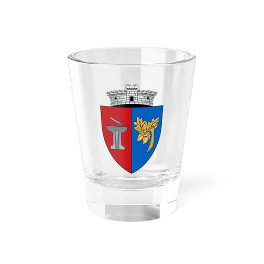 ROU AB Hoparta CoA (Oman) (Coat of Arms) Shot Glass 1.5oz 1.5oz - Go Mug Yourself