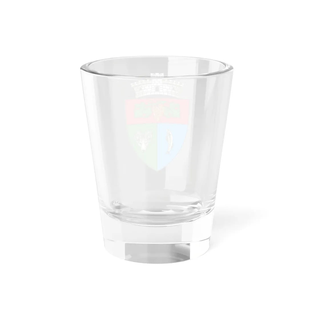 ROU AB Ighiu CoA (Oman) (Coat of Arms) Shot Glass 1.5oz - Go Mug Yourself