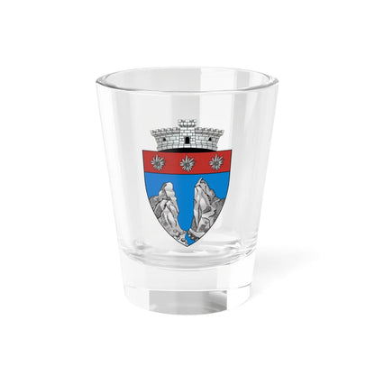 ROU AB Intregalde CoA (Oman) (Coat of Arms) Shot Glass 1.5oz - Go Mug Yourself