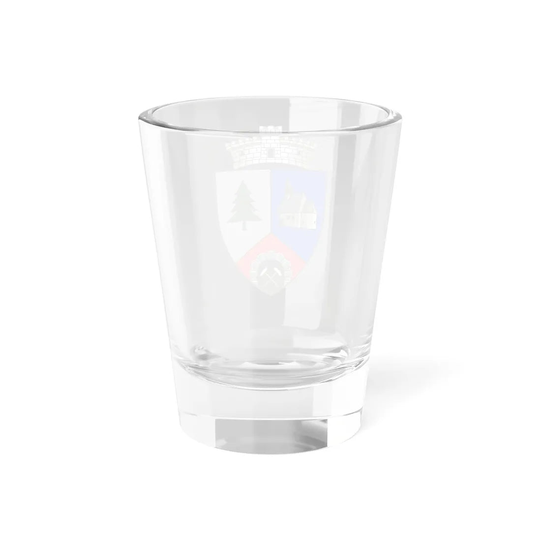 ROU AB Lupsa CoA (Oman) (Coat of Arms) Shot Glass 1.5oz - Go Mug Yourself