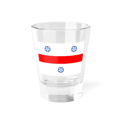 ROU HR Miercurea Ciuc Flag (Hungary) Shot Glass 1.5oz 1.5oz - Go Mug Yourself