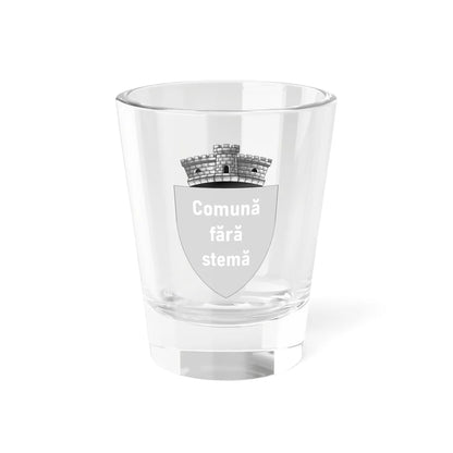 ROU Missing Commune CoA (Oman) (Coat of Arms) Shot Glass 1.5oz 1.5oz - Go Mug Yourself