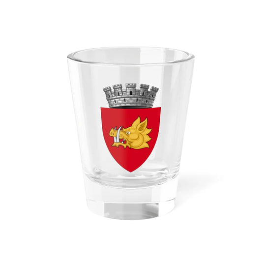ROU NT Roman CoA (Oman) (Coat of Arms) Shot Glass 1.5oz 1.5oz - Go Mug Yourself