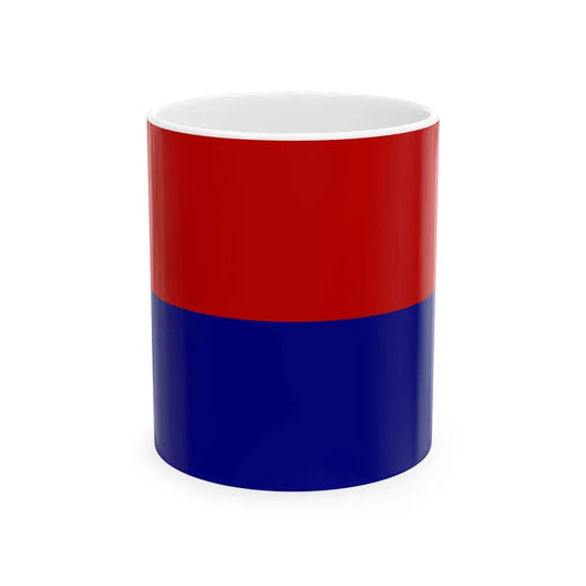 ROU SM Carei Flag (Oman) White Coffee Mug 11oz - Go Mug Yourself