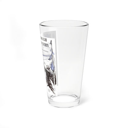 Rough Country, The American Boy, September 1933 (Magazine Illustration) Pint Glass 16oz-Go Mug Yourself