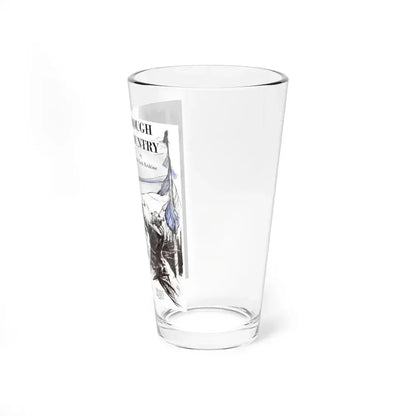 Rough Country, The American Boy, September 1933 (Magazine Illustration) Pint Glass 16oz - Go Mug Yourself