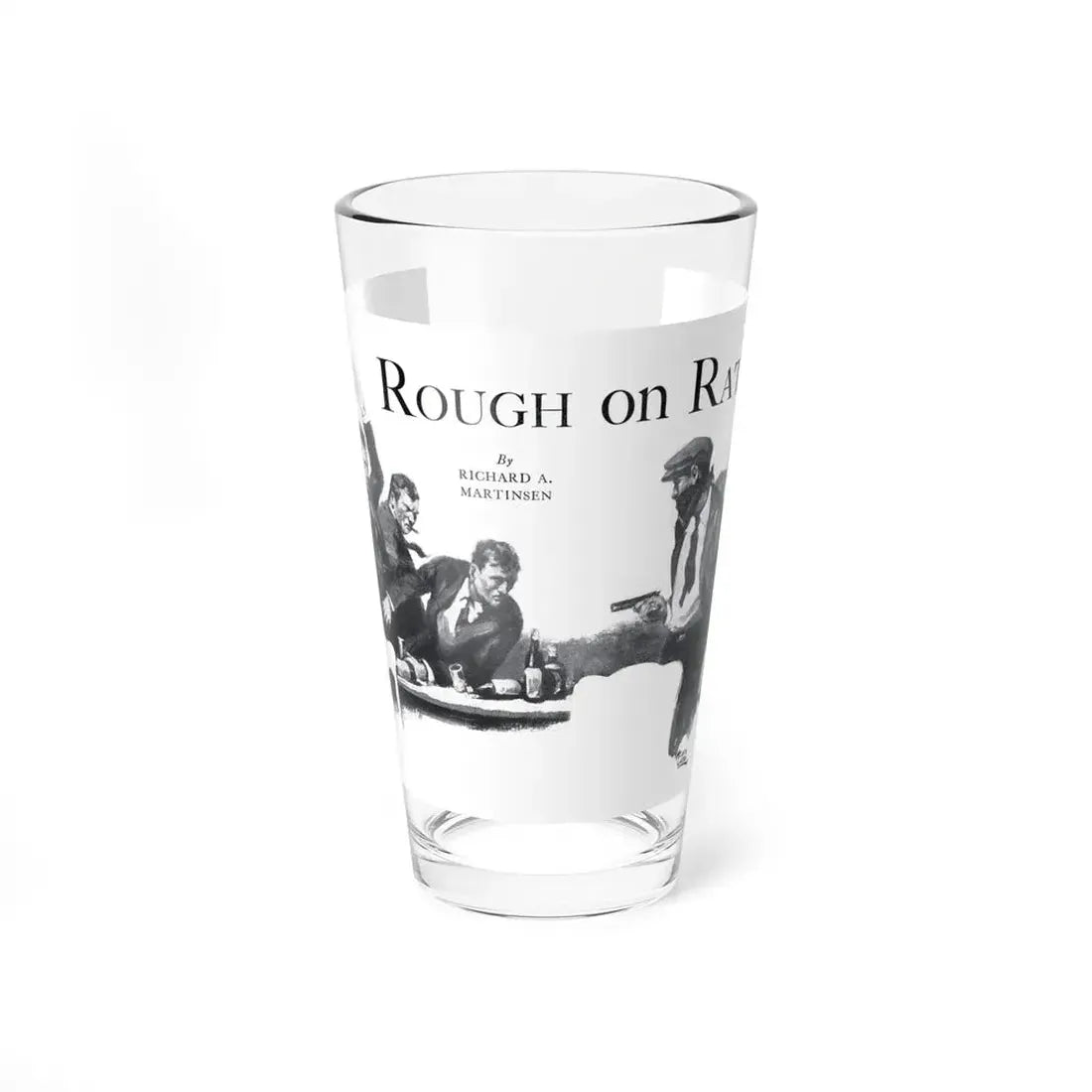 Rough on Rats, Real Detective, November 1932 (Magazine Illustration) Pint Glass 16oz 16oz - Go Mug Yourself